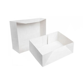 Caixa Cartão para Bolo – 30,5x24,5x9cm Branca (50 un.)