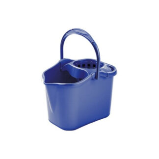 Balde Oval Azul - 13L com Espremedor (1 un.)