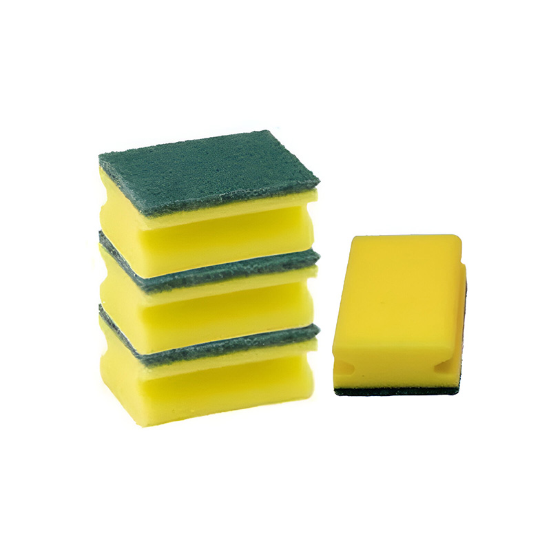 Esfregão Salva-Unhas Profissional - 145x70x45mm Verde e Amarelo (4 un.)