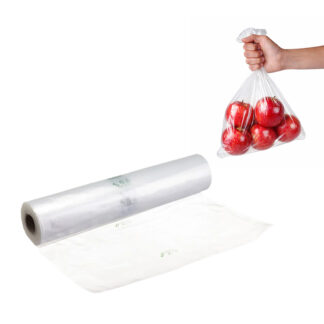 Rolo Saco Plástico BD – 30x40cm (1 rolo)