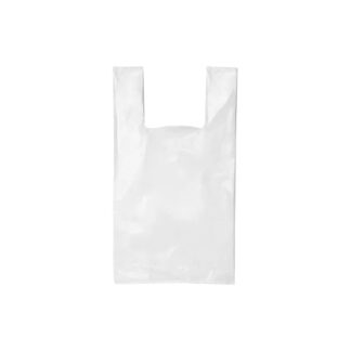 Saco Plástico com Asa – 30x40cm Branco (5kg)