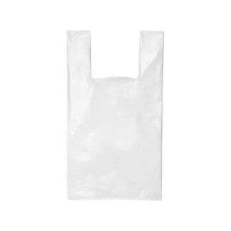 Saco Plástico com Asa – 50x55cm Branco (5kg)