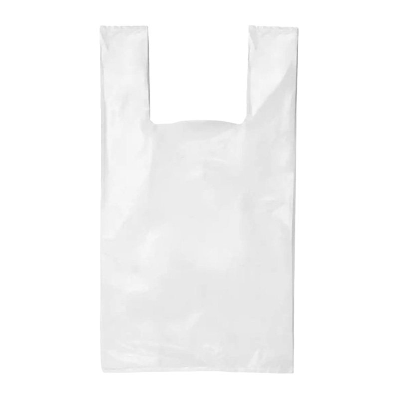Saco Plástico com Asa – 60x70cm Branco (10kg)