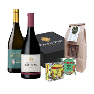 Cabaz Páscoa 5 - Vinhos Palácio dos Távoras + Patês + Tostas