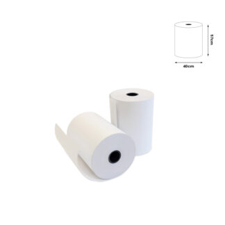 Rolo de Papel Térmico – Impressora – 57x40x11 (10un.)